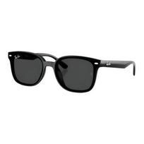 RayBan Nylon Narrow Frame Plate Frame Rectangular Sunglasses Unisex Couple Black 64