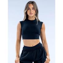 DFYNE Flat Neck Sports Yoga Vest Sleeveless Crew Neck Full Extinction Super Soft Nylon Fitness Outdoor XS
