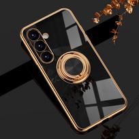 Car Magnetic Ring Plating Holder Phone Cover For Samsung Galaxy A55 A15 A35 A25 A13 A14 A24 A34 A33 A72 A73 A52 A53 A54 5G Case A55 juoda