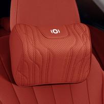 Origin Car Headrest: Memory Foam Lumbar Support, Seat Cushion, and Neck Pillow Set brown