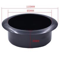Sofa & Vehicle Cup Holder: Plastic Holder for RV, Yacht, Truck, Car - Water or Ashtray Use black