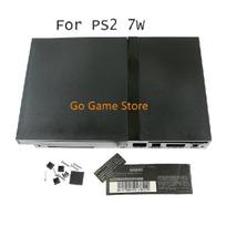 High Quality Full Housing Shell Case for PS2 Slim 7000X 7W 9W 9000X Console Cover 7W black
