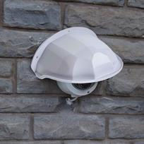 Outdoor Camera Rain Cover White ABS Waterproof Sunshade Shell For CCTV Security Webcam Lens Protection Box Wall Mount Shield