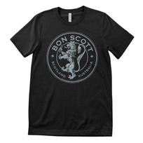 Officially Licensed Bon Scott Seal Mens T-Shirt XXXL