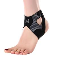 Adjustable Ankle Support Brace for Men Breathable Elastic Compression Sleeve 1pc for Basketball Game  Prevention A1