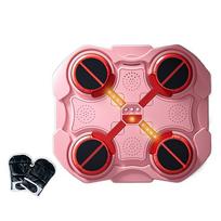 Thickened Smart Music Boxing Machine Noise Reduction Reaction Training Equipment  Sports Fitness Pink-4 Target Core