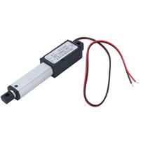 Linijinis pavaros mechanizmas Mini elektrinis pavaros mechanizmas sofai, atlošiamajai kėdei, robotui 40 mm eiga 20 N stūma 30 mm/s