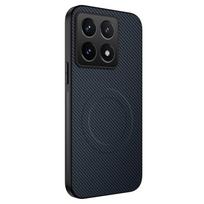 Skirta Xiaomi 14T prabangus matinis magnetinis dėklas Magsafe belaidžiam įkrovimui Skirta Xiaomi 14T Pro smūgiams atsparus šarvuotas telefono dėklas funda For Xiaomi 14T mėlyna