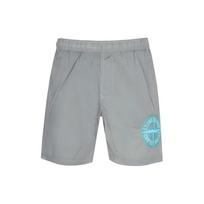 Stone Island Logo Swim Shorts Sky Blue Men Swimwear 7815B0948-V0041 L