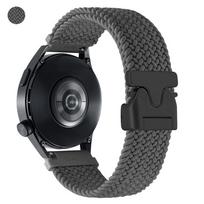 20 22 mm nailono pintas dirželis, skirtas Garmin Forerunner 165 265 570 645/255, muzikos juosta, skirta Garmin Venu 4 3 2 Sq Vivoactive 6 laikrodžiui 1Pcs 20mm pilka spalva