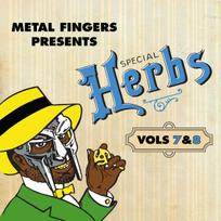MF Doom - Metal Fingers Presents: Special Herbs Vol. 7 & 8 (dangaus mėlyna) vinilinė 2LP