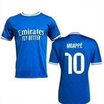 2026Mbappe Fan Gift No.10 Football Jersey Training Suit Summer Sports Men T-Shirt France Football Jersey Unisex Breathable Tops S