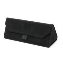 Velvet Triangle Folding Glasses Case Elegant Sunglasses Case Soft Reading Glasses Box Creative Compression-resistant Glasses Box juoda