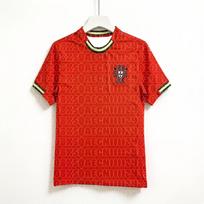 Portugal Parent-child 3D Printed Football Sports T-shirt S
