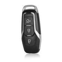 Išmanusis nuotolinio valdymo pulto rakto dėklas 3/4/5 mygtukas, skirtas Ford Mustang Edge Explorer Fusion Mondeo Kuka automobilio rakto korpusas nenupjautas ašmenys