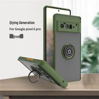 Compatible Google Pixel Case: Pixel 10 Pro Qiying, Pixel 9A Stand, Pixel 8 Drop-proof, Pixel 7 Protective Case. Pixel 7 armijos žalia spalva