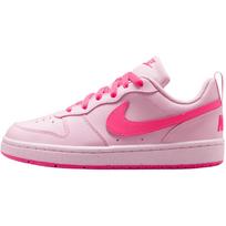 Nike Court Borough Low Recraft GS Rožinės Putos Vaikų Sportbačiai Balti Hyper-Pink IQ9213-663 38