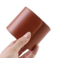 Single Watch Roll Travel Case Portable Vintage Leather Watch Storage Organizer Wristwatches Box Watch Roll Travel Case 1 slots ruda