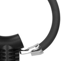 Thickened Steel Cable Bike Cable Lock Black Bicycle Security Lock Bicycle Ring Lock  for Cycling Matte black
