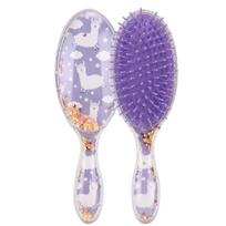PS Air Cushion Hair Comb Star Decoration Ergonomic Design Anti Static Hair Comb Rainbow Glitter Cartoon Animal Patterns