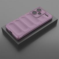 For Redmi Note 13 Pro Plus 5G Case For Redmi Note 13 Pro+ Plus Cover Funda Soft Silicone Skin-Friendly TPU Phone Bumper Redmi Note13Pro Plus violetinė