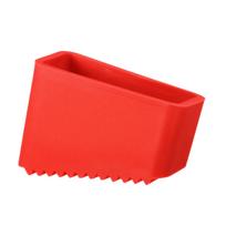 4PCS Ladder Foot Caps Non-Slip Protective Covers Rubber Anti-Skid Replacement Tips for Step Ladder Feet Accessories one size raudona