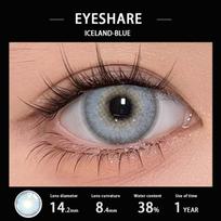 EYESHAER Spalvoti kontaktiniai lęšiai Mėlynos kaip dangus akinių lęšiai Rudos natūralios spalvos kontaktiniai lęšiai Šviesiai žali madingi lęšiai Pilkos spalvos kontaktiniai lęšiai 1 pora 0