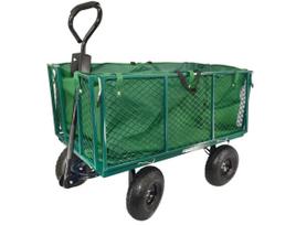 Vežimėlis - karutis AWTools AW66118; 300 kg; 1100 x 510 x 810/1080 mm