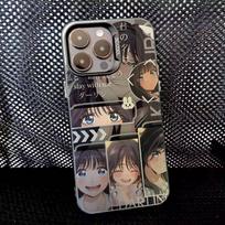 Kaoruko Waguri Phone Case For iPhone 16,15,14,13,12,11,8,7,Pro,Max,Plus,Mini,XS,SE Anti Fall Black Matte Hard iPhone12