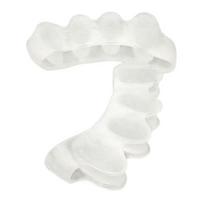 1 Pair Toe Separators for Overlapping Toes Daytime Bunion Corrector for Hallux Valgus Relief Soft SEBS Spacer for Walking Daily Wear