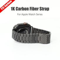Applicable to Apple watch strap iwatch7/6/5/4/3/SE representative with magnetic watch strap color carbon fashion business 44 45 49mm