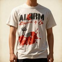 Rare The Alarm Spirit of 1986 Tour White All Size T-Shirt S