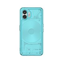 Dėl Nothing Phone 2 dėklo Skaidrus TPU Dangtelis Dėl Nothing Phone2 dėklo Prabangus Silikoninis Bamperis Apsauginis Dangtelis Nothing Phone 2 Nothing Phone 2 skaidri mėlyna spalva