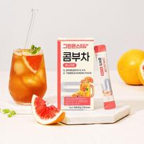 Detox Kombucha Honey Grapefruit 3 boxes (30 packets)
