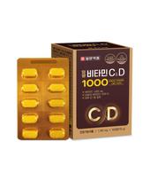 Vitamin CD Vitamin C 1000mg Vitamin C Vitamin D3 1000iu 100 tablets