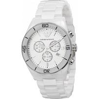 Emporio Armani AR1424 Baltas Keramikinis Vyriškas Laikrodis 42mm balta