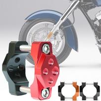 Motociklo vairo stovo priedai, juostos tvirtinimo spaustuko adapteris 32 mm 42 mm 54 mm universalus taškinio žibinto laikiklis, skirtas Honda MSX125 Red 32mm