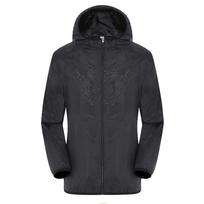 Men's Women Casual Jackets Windproof Ultra-Light Rainproof Windbreaker Top L juoda