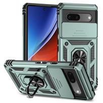 Google Pixel 6A dėklas Google Pixel 6A Fundas Coque Stumdomas objektyvo magnetinis žiedo laikiklis Galinis dėklas Pixel 6A For Pixel 6A