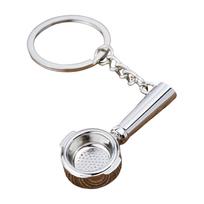 Espresso Machine Portafilter Keychain Coffee Accessory Small Coffee Tool Key Organizers Present for Men and Women K