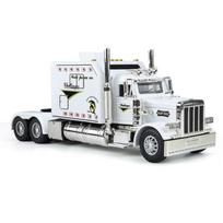 1/24 lydinio sunkvežimio priekaba automobilio modelis metalinis konteinerių sunkvežimis transporto priemonė automobilio modelis garsas šviesa vaikų žaislai dovana balta