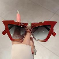 New Retro Cat Eye Sunglasses For Women Sexy Red Fashion Sun Glasses Colorful Vintage Ladies Shades Uv400 Female Male