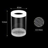 Skaidri Plaukiojanti Žuvų Veisimo Izoliacijos Dėžutė Žuvų Inkubatorius Veisimo Dėžutė Akvariumas White S-Wide Mesh