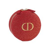 DIOR raudono aukso siūlų laikymo krepšiai Nešiojami Makeup Bag
