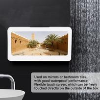 Waterproof Bathroom Tablet Holder No-drill Wall Mount Phone Stand  Device Protection balta