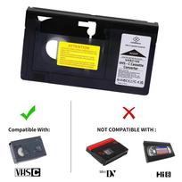 VHS to VHSC Video Converter Box for Analog Video Conversion with MiniDV Hi8 Input Home Use Device