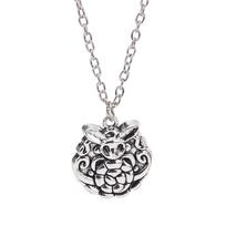 Personalized Hollow Knight Charm Collarbone Chain - Retro Metal with Drip Oil Finish