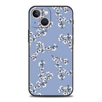 flower 12 Luxury Phone Case For iPhone 13 15 14 12 Mini 11 Pro MAX XR X SE XS 7 8 Plus Silicone Black Protection Cover iPhone 14 Plus