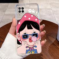Jelly Casing For Huawei P40 Lite 4G/Nova 7i/nova 6 se Coque Clear Silicone Soft TPU Back Cover Cute Cat Rabbit Protective Case Huawei Nova 7i