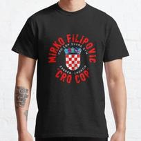 Mirko cro cop filipovic Croatian former MMA T-Shirt Made in USA Size S to 5XL M black